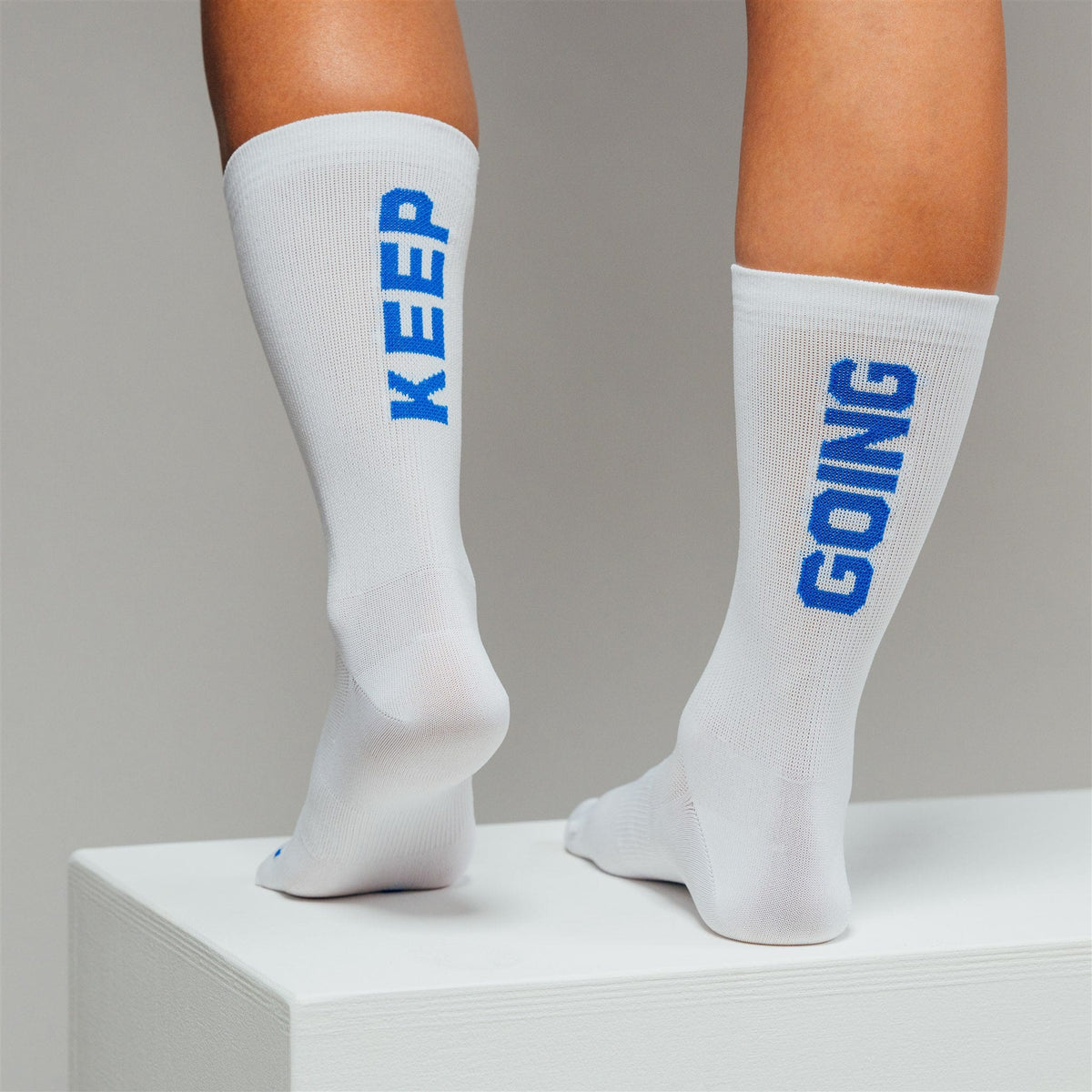 Socken "KEEP GOING"