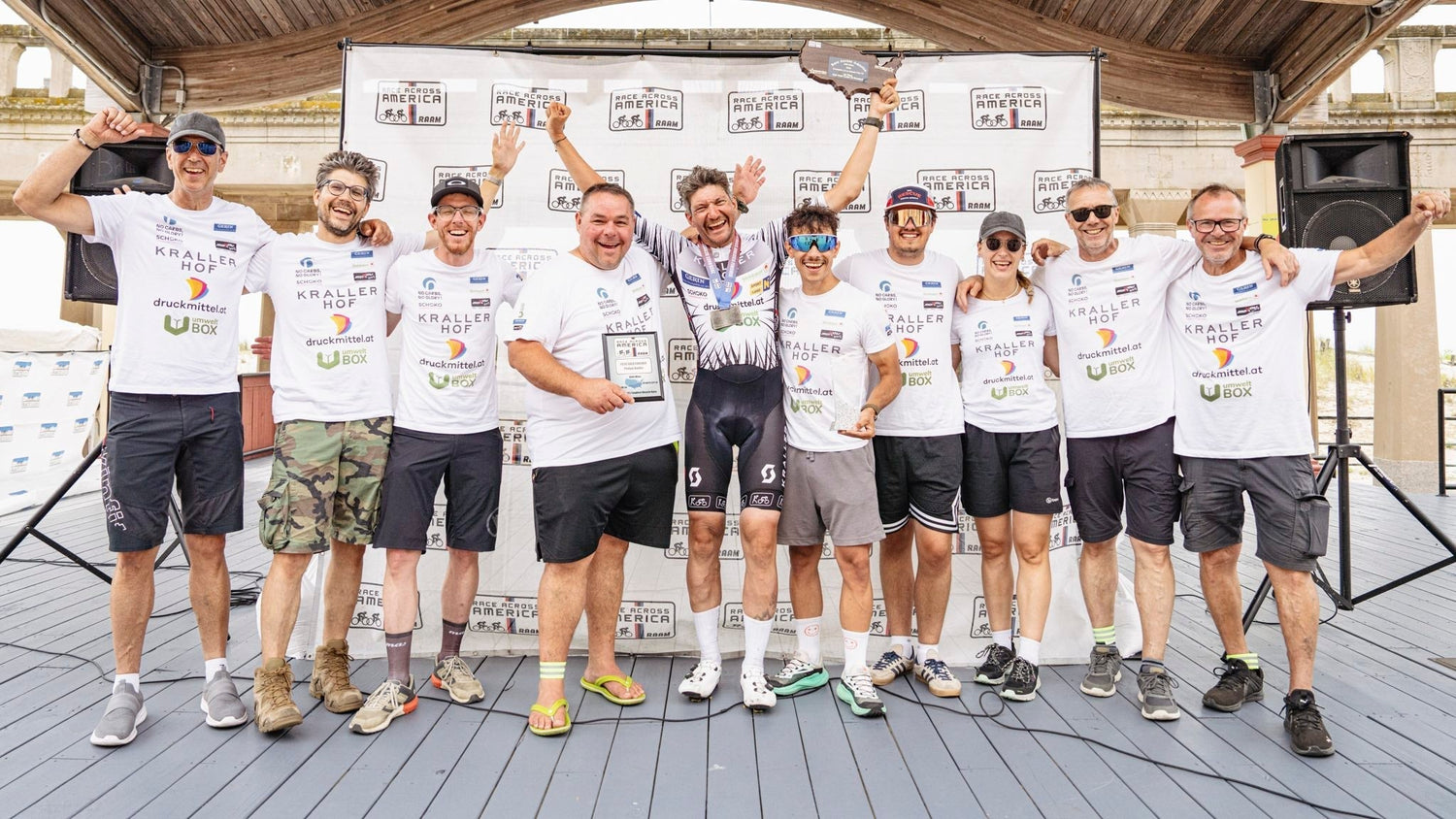 Philipp Kaider gewinnt erneut das Race Across America