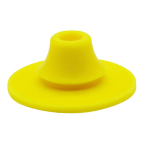 Easy Clean Noppe aus reinem Silikon gelb